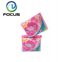 High absorbency 8 pcs packing sanitary pad 320mm long ladies sanitary napkin night used