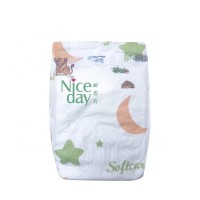 Best quality deep sleepy baby diapers colorful green chip baby diaper