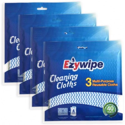 Ezywipe Cleaning Cloth Water imbibition is strong Wet and dry dual use microfiber cleaning products30*40cm