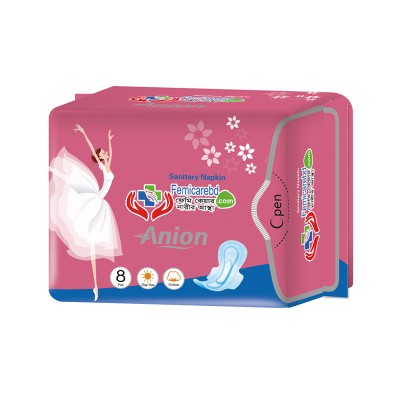 Disposable sanitary pads  women cotton types of sanitary pad with anion chip from china suppliers